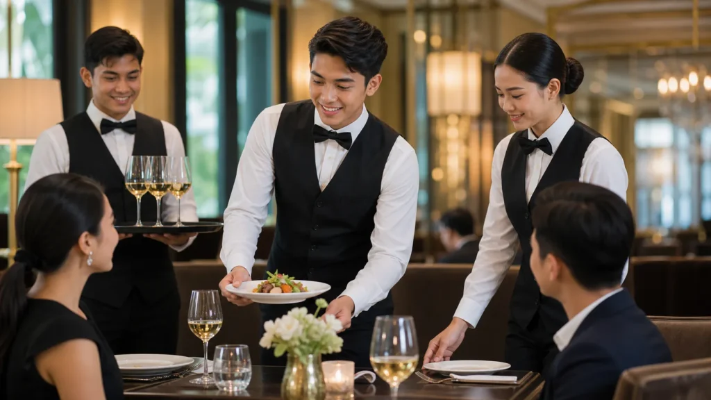 BSHM Bacolod hospitality management students