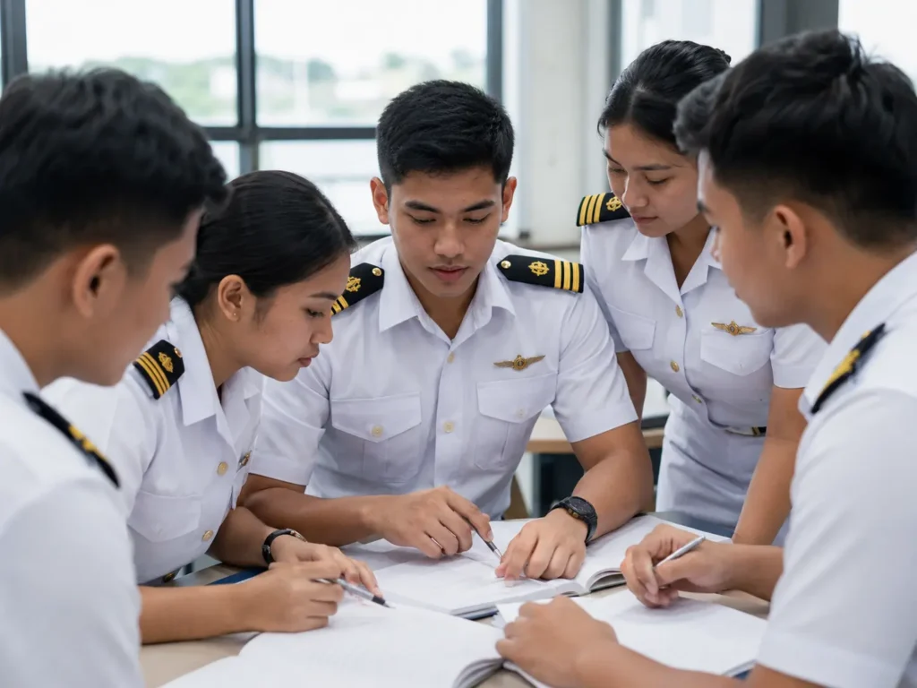 BSMT Bacolod marine transportation students