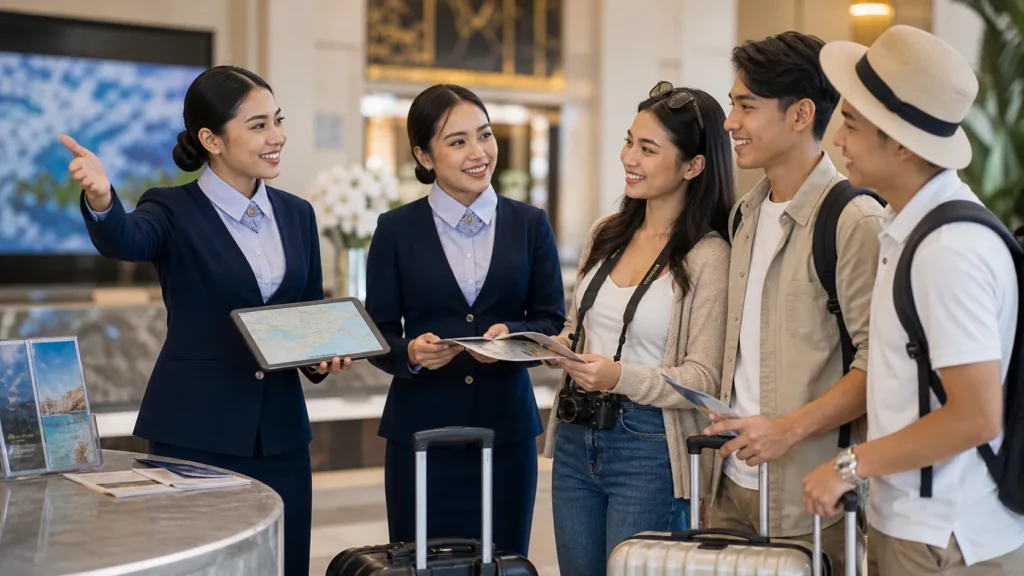 BSTM Bacolod tourism management students