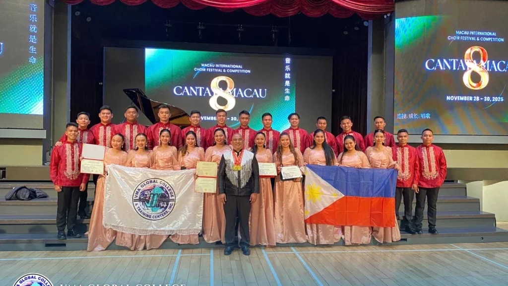 WORLD-CLASS HARMONY: VMA Chorale Wins Big in Macau!