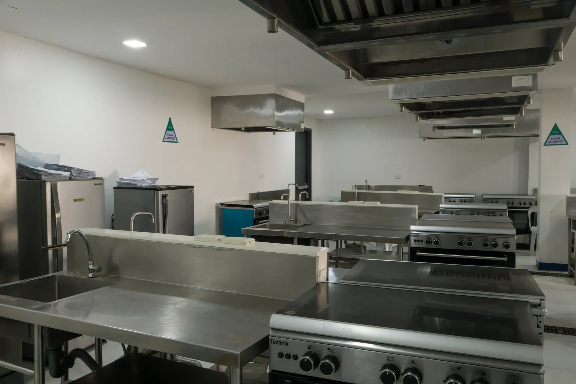 VMA hospitality training kitchen